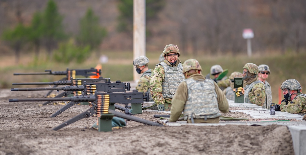 Soldiers complete weapons qualification for M2 and M240 machine guns at Fort McCoy, WI - Total Force Training Center