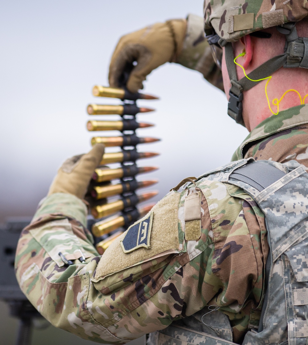 Soldiers complete weapons qualification for M2 and M240 machine guns at Fort McCoy, WI - Total Force Training Center