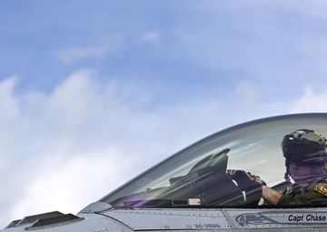 U.S. and Colombian Air Force aircraft take off during Exercise Relampago VI