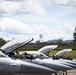 U.S. and Colombian Air Force aircraft take off during Exercise Relampago VI