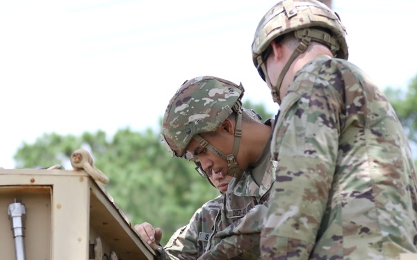 Soldiers of the 482nd Chemical Company demonstrate decontamination capabilities and perform decontamination training