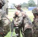 Soldiers of the 482nd Chemical Company demonstrate decontamination capabilities and perform decontamination training