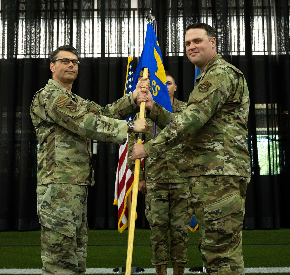 Campbell assumes command of 354th CS