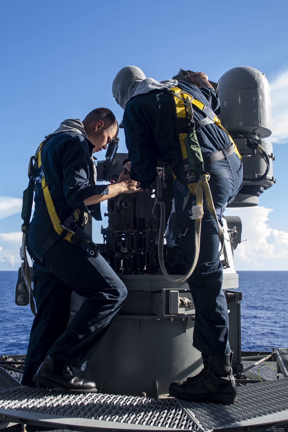 DVIDS - Images - USS America (LHA 6) Conducts Crew Serve Weapons ...