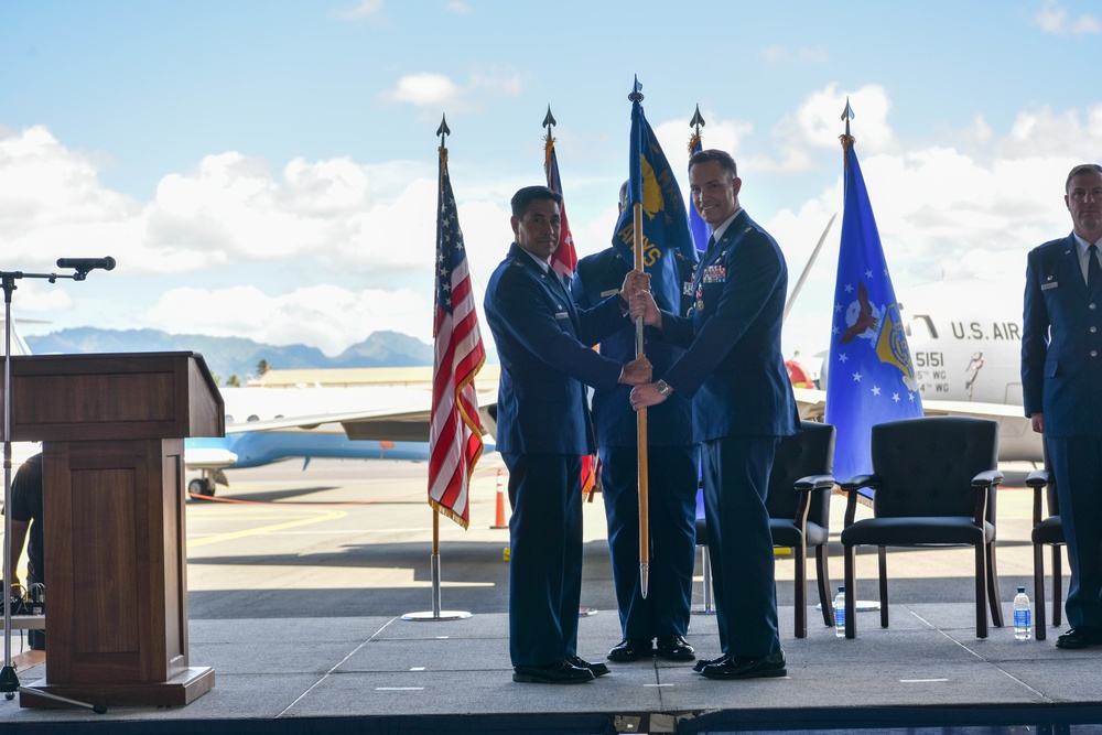 15th Aircraft Maintenance Squadron Change of Command