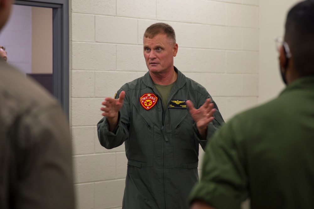 Lt. Gen. Rudder Visits VMFA-232