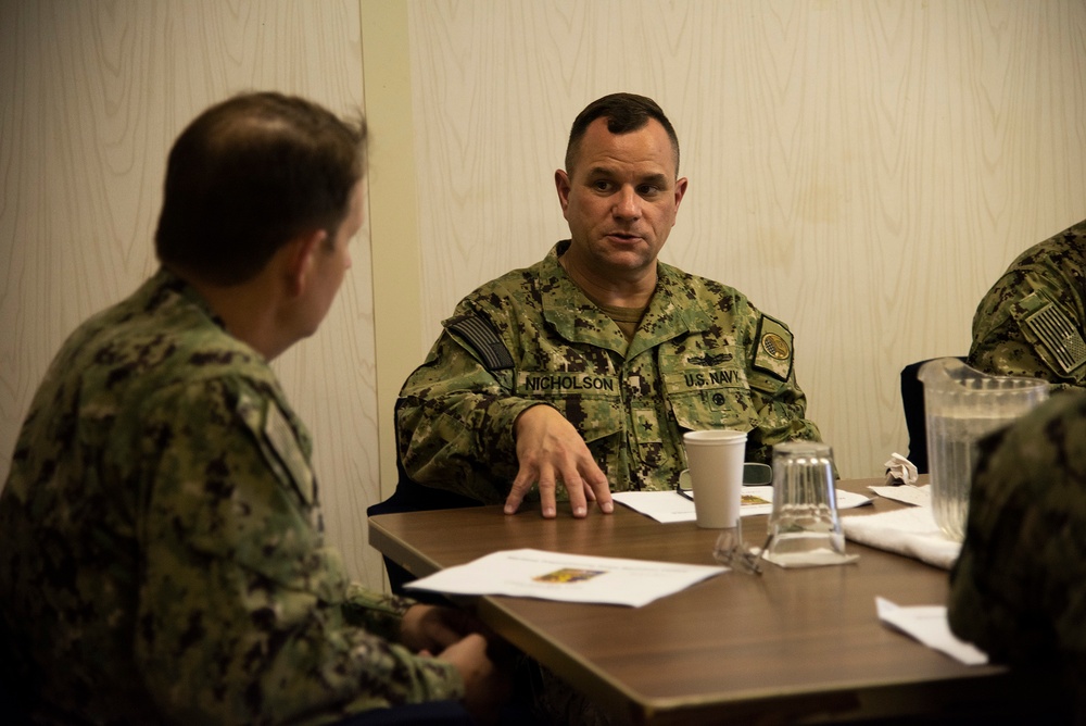 CJRM Visits USNS 2nd Lt. John P. Bobo