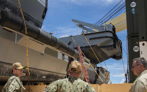 CJRM Visits USNS 2nd Lt. John P. Bobo