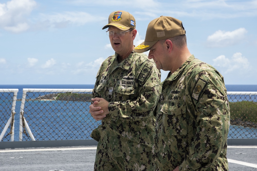 CJRM Visits USNS 2nd Lt. John P. Bobo