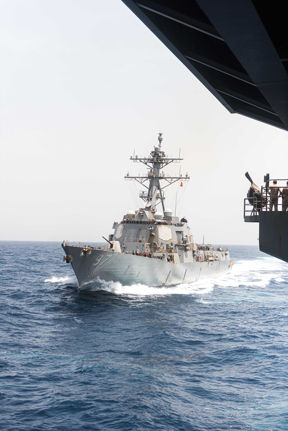 USS Ronald Reagan (CVN 76) Fueling-at-Sea