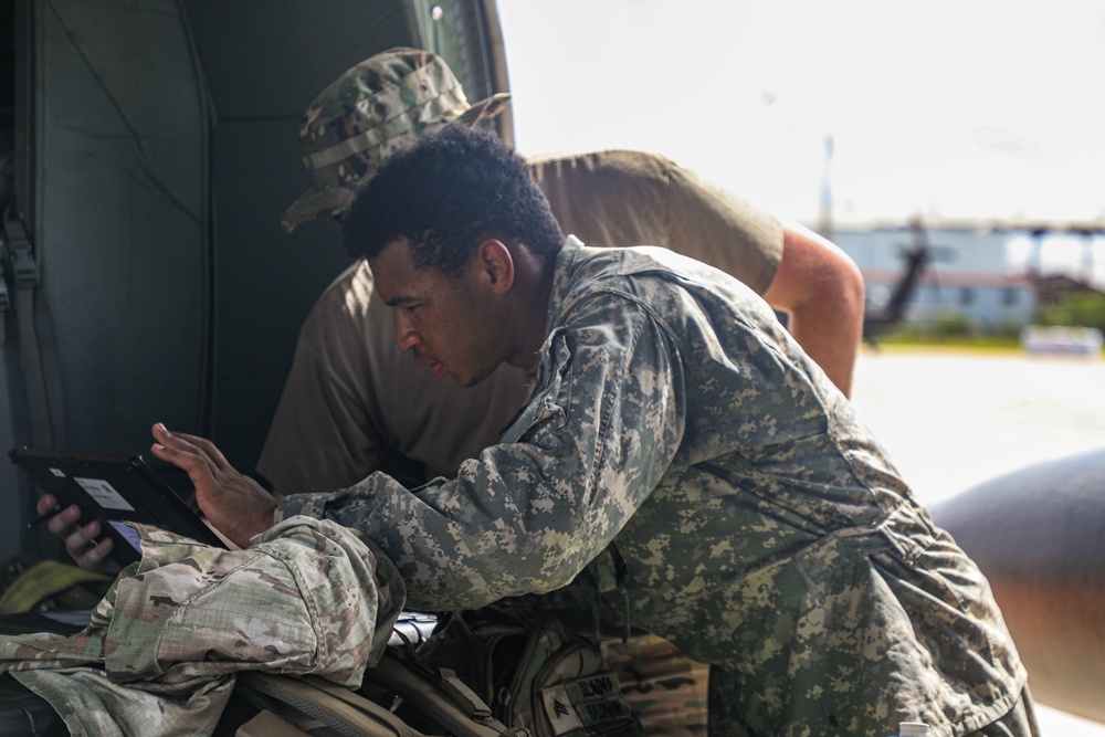 1st Battalion, 52nd Aviation Regiment Soldiers support Exercise Forager 21