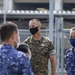 MCAS Iwakuni showcases a F-35B Lightning II static display for JMSDF leadership
