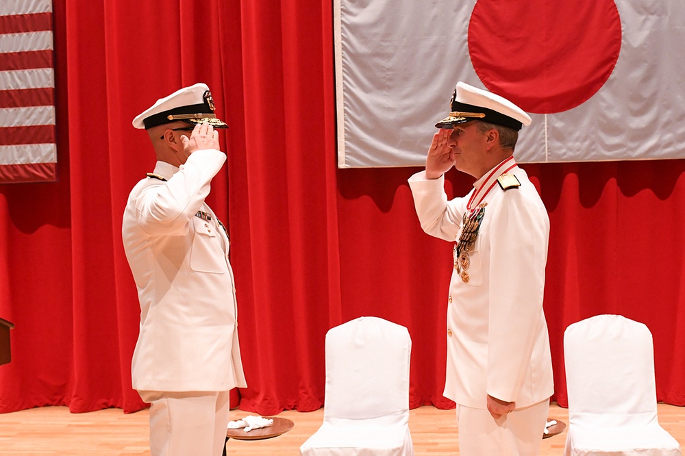 Naval Forces Japan, Navy Region Japan Holds Change of Command