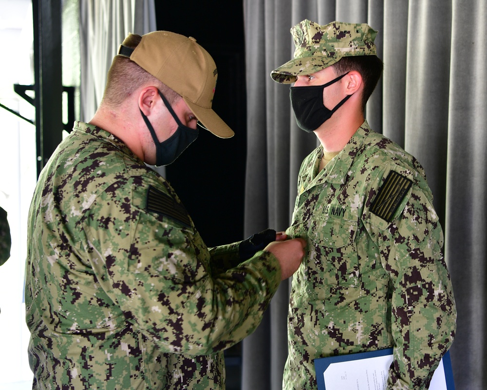 Flocking Ceremony on Diego Garcia