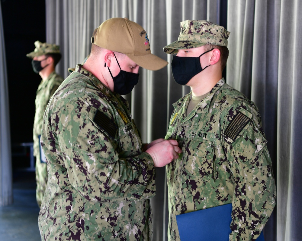 Flocking Ceremony on Diego Garcia