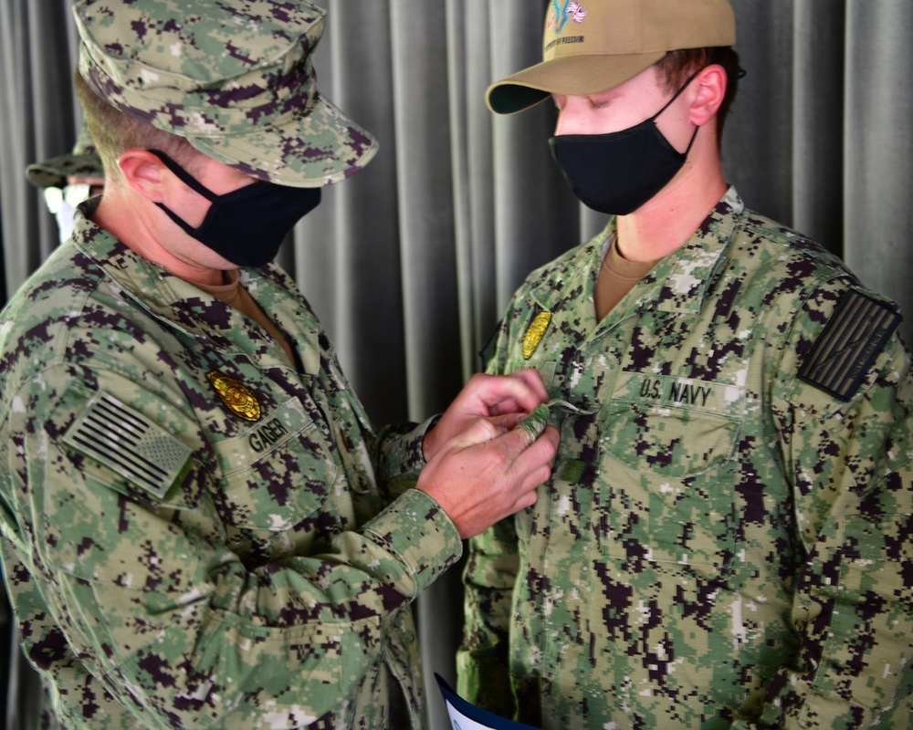 Flocking Ceremony on Diego Garcia