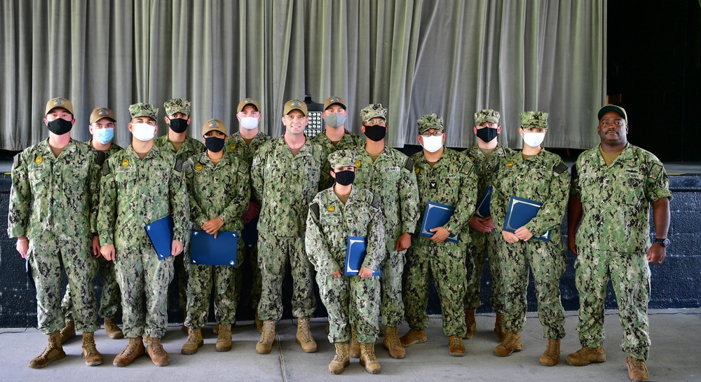 Flocking Ceremony on Diego Garcia