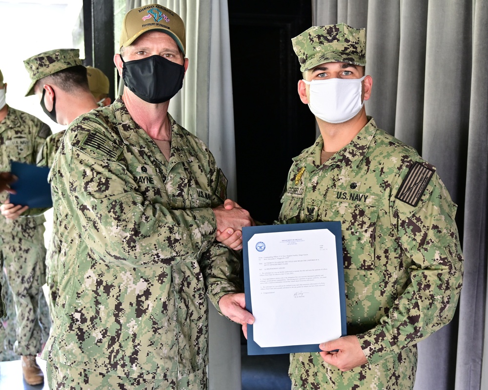 Flocking Ceremony on Diego Garcia