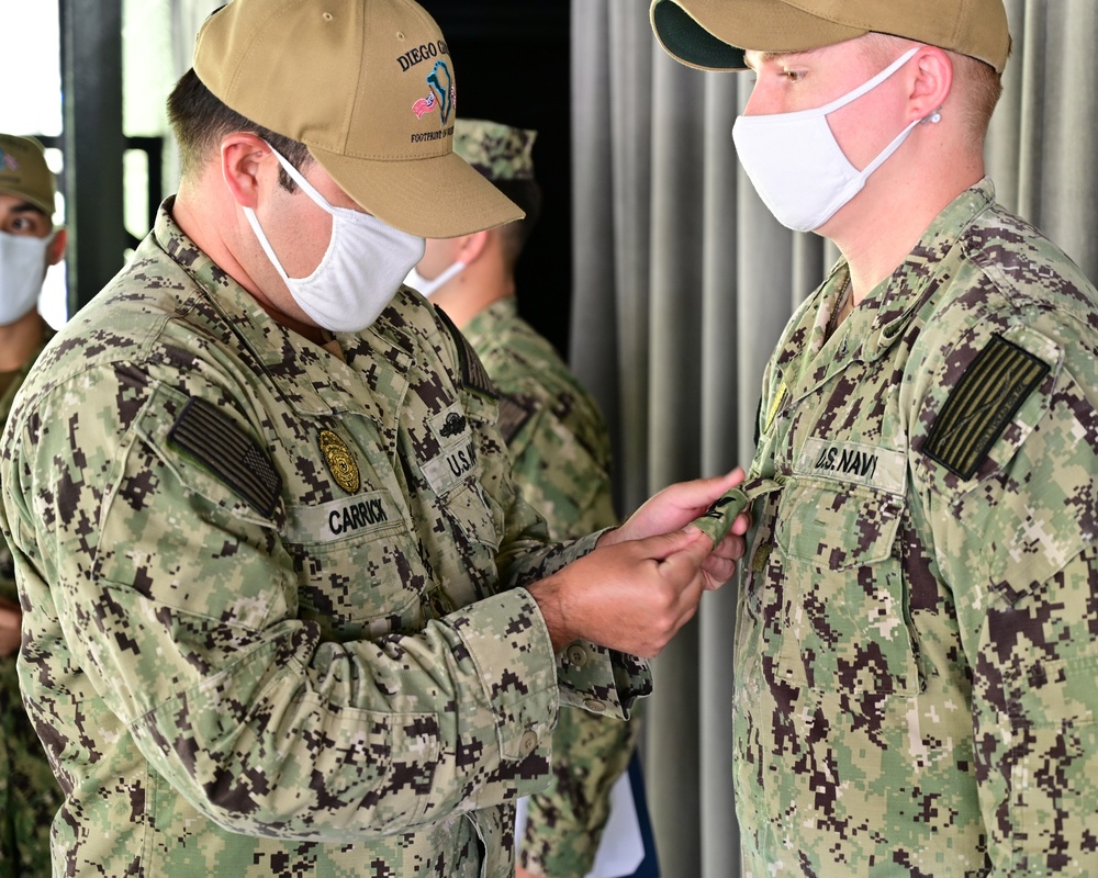 Flocking Ceremony on Diego Garcia