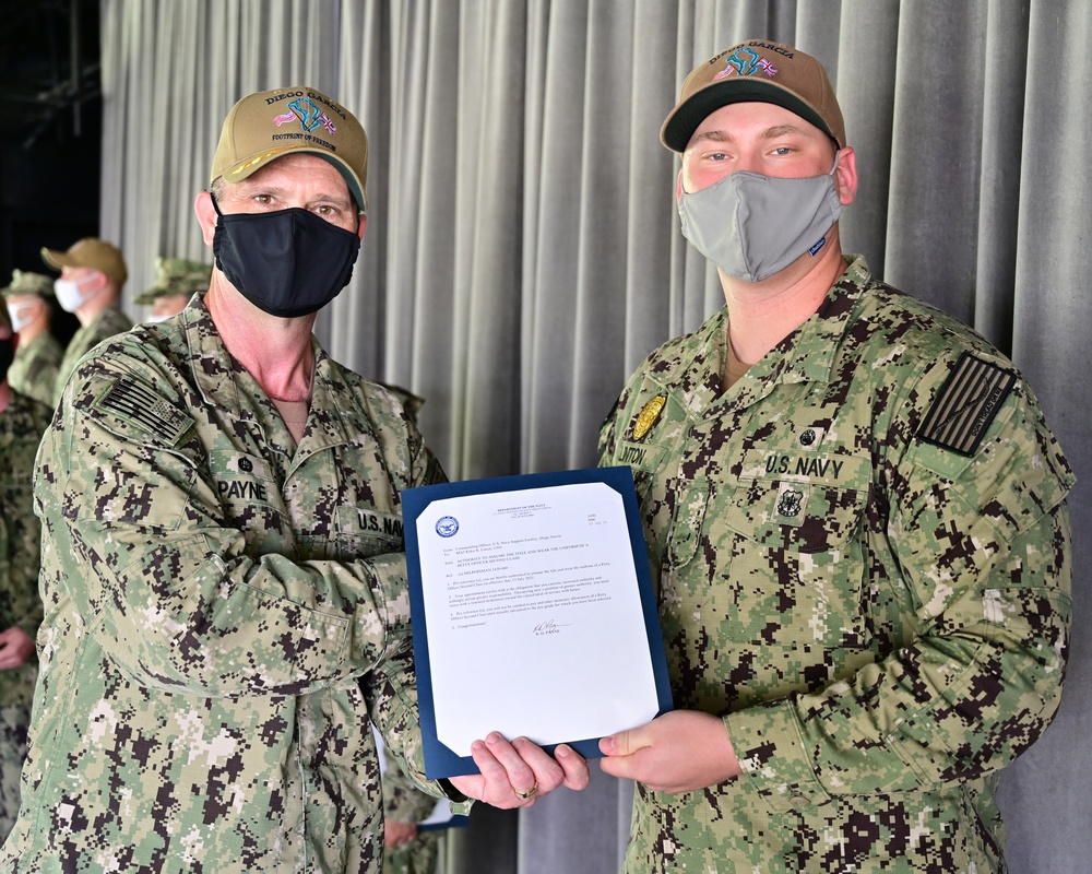 Flocking Ceremony on Diego Garcia