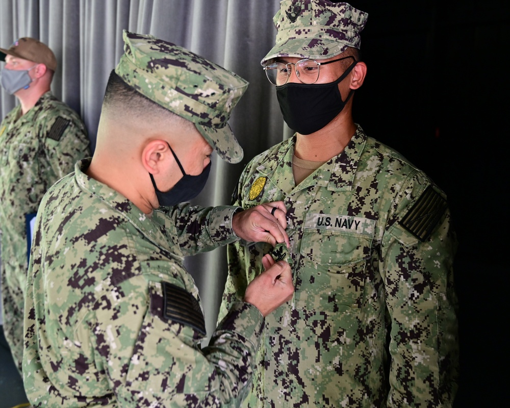 Flocking Ceremony on Diego Garcia