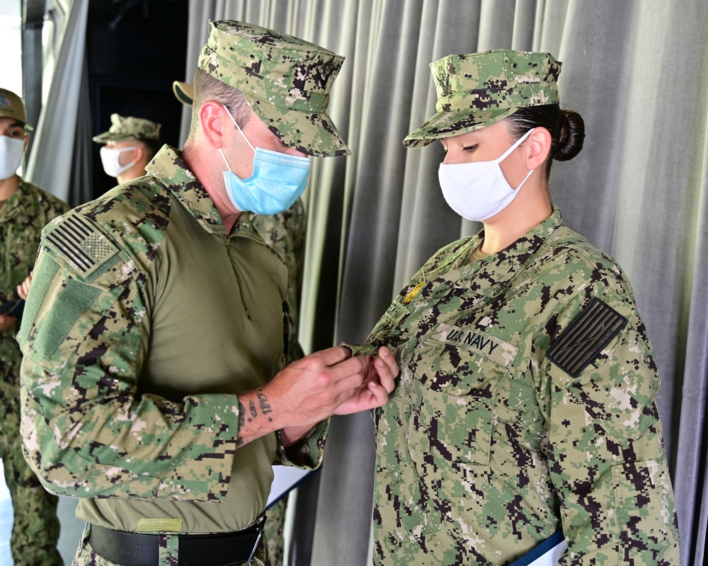 Flocking Ceremony on Diego Garcia