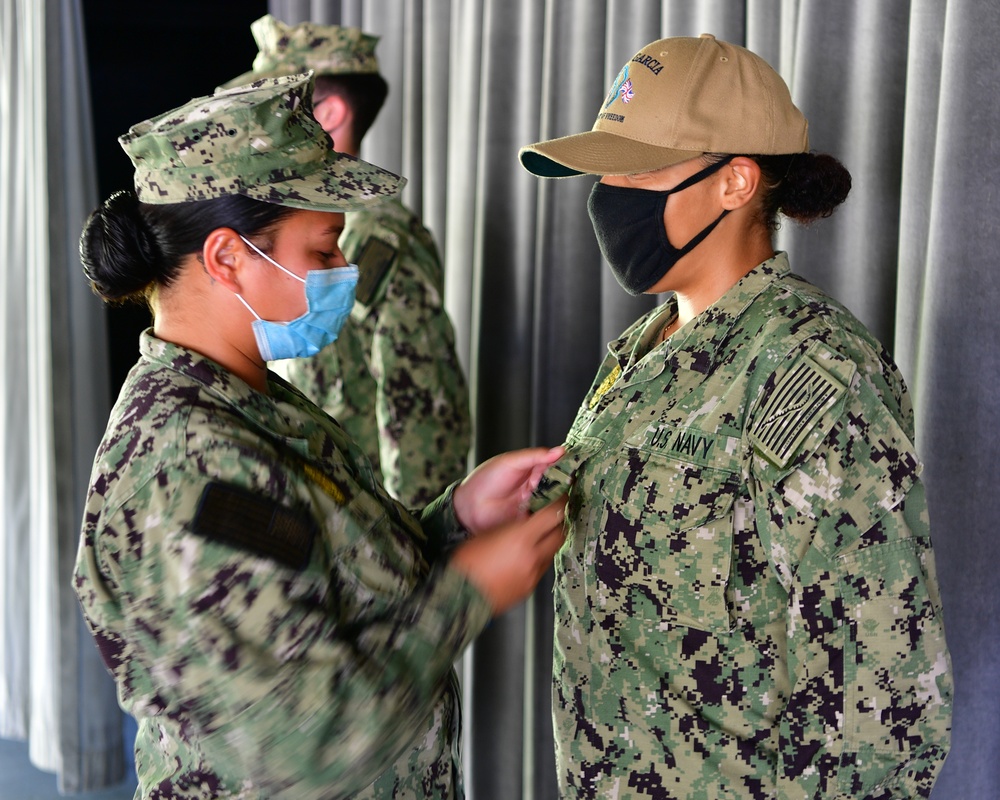 Flocking Ceremony on Diego Garcia