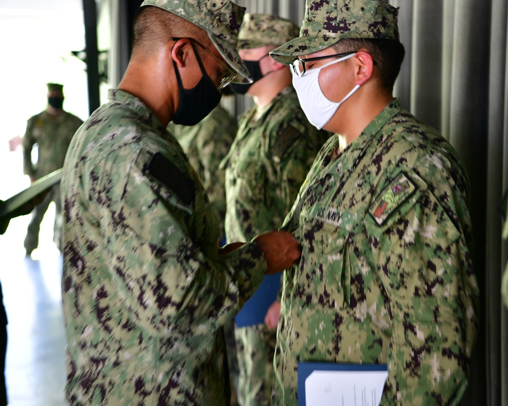 Flocking Ceremony on Diego Garcia