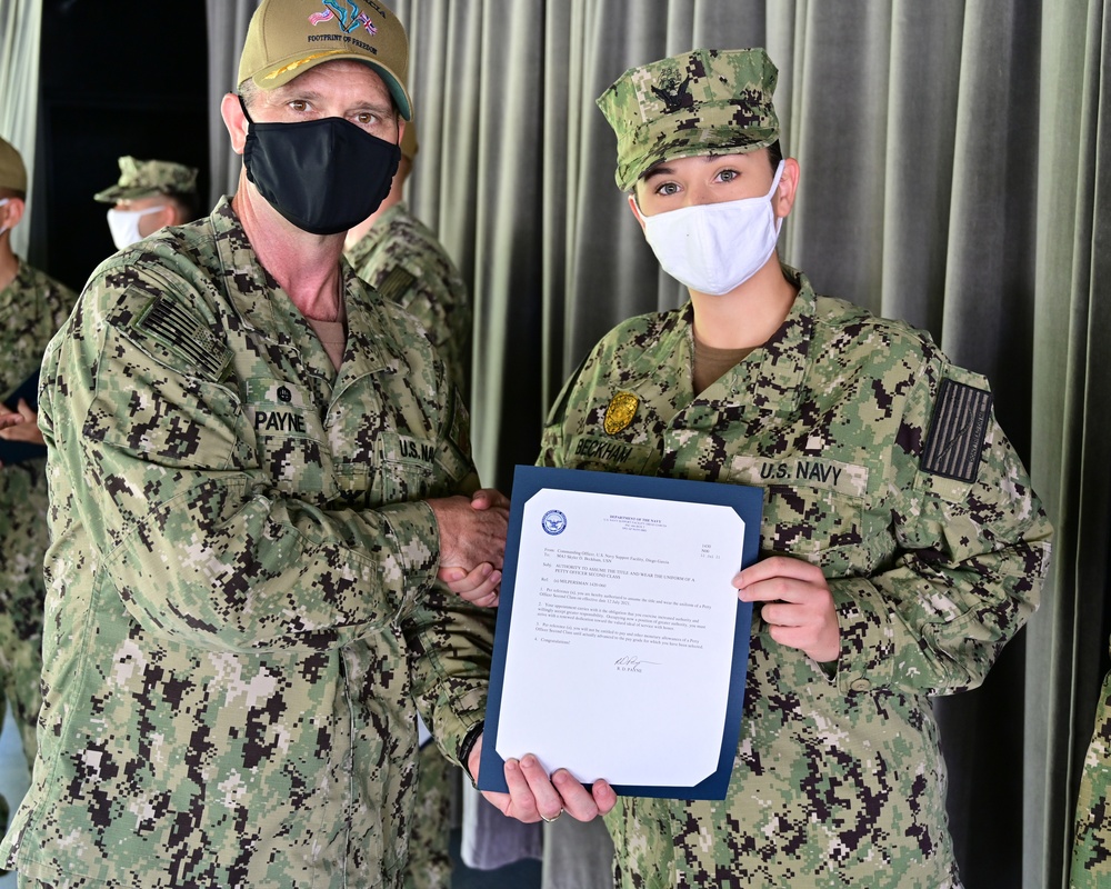 Flocking Ceremony on Diego Garcia
