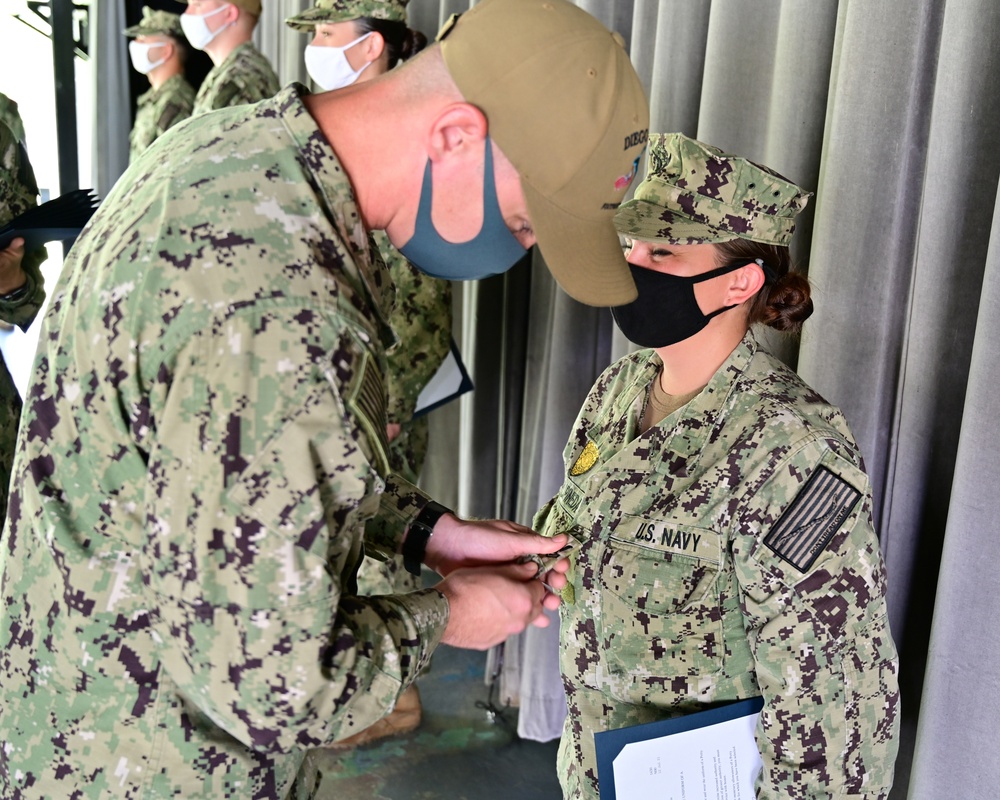 Flocking Ceremony on Diego Garcia