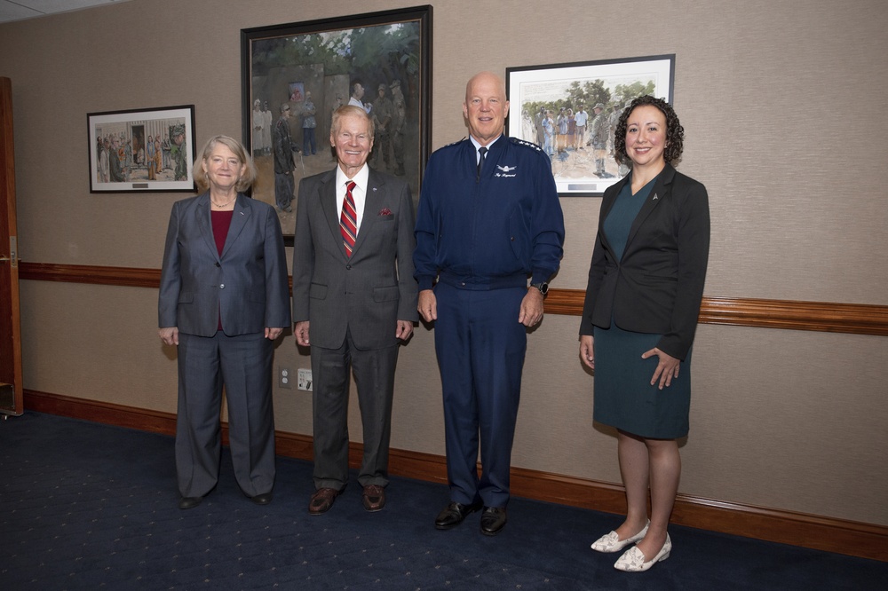 Chief of Space Operations Gen. Raymond meets with NASA Administrator