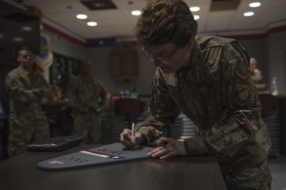 AMC command team visits 317th AW; applauds innovation