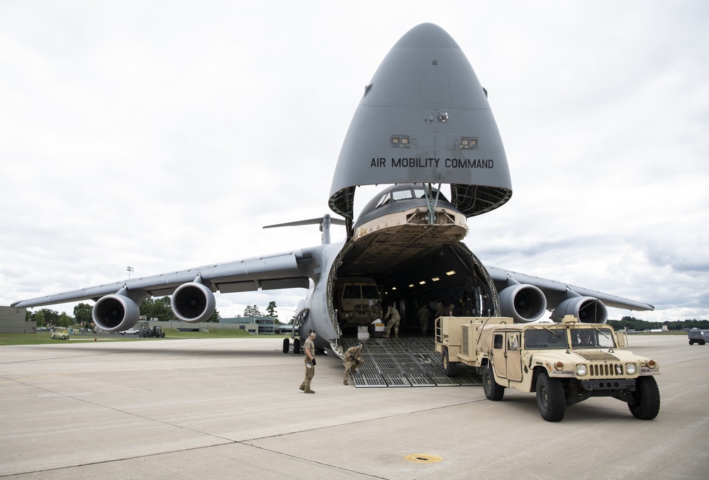 FORSCOM Emergency Deployment Readiness Exercise (EDRE) Pershing Strike 21 Arriving at Volk Field and Fort McCoy, WI