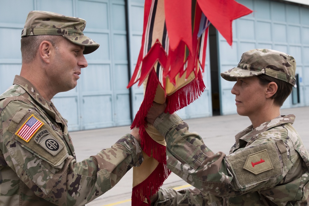 601st ASB Change of Command Ceremony