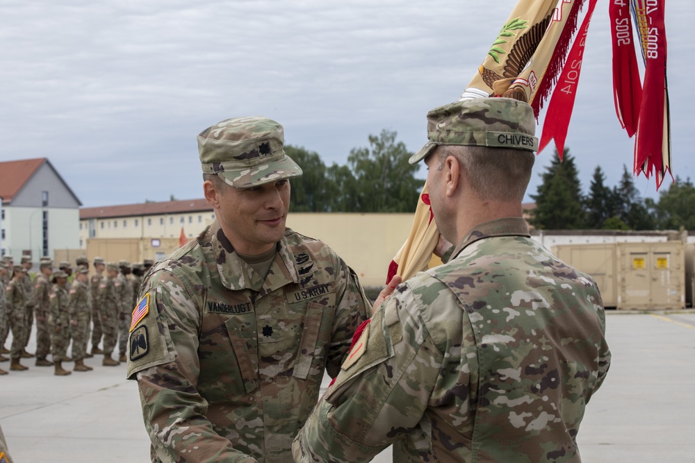 601st ASB Change of Command Ceremony