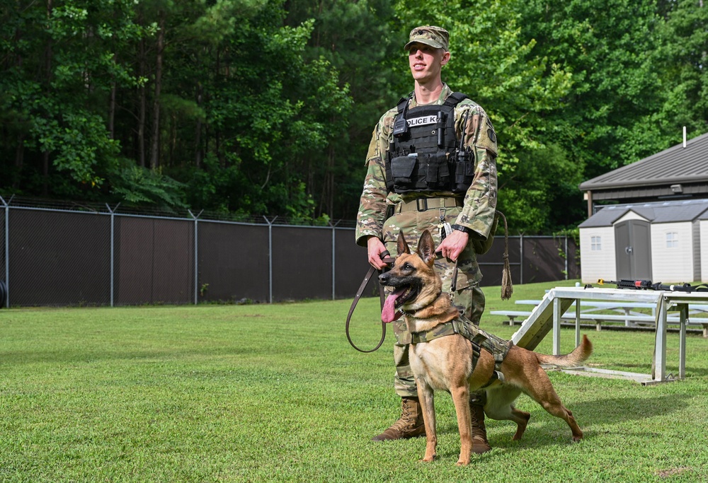 Working like a dog: MWD Maya serves our nation