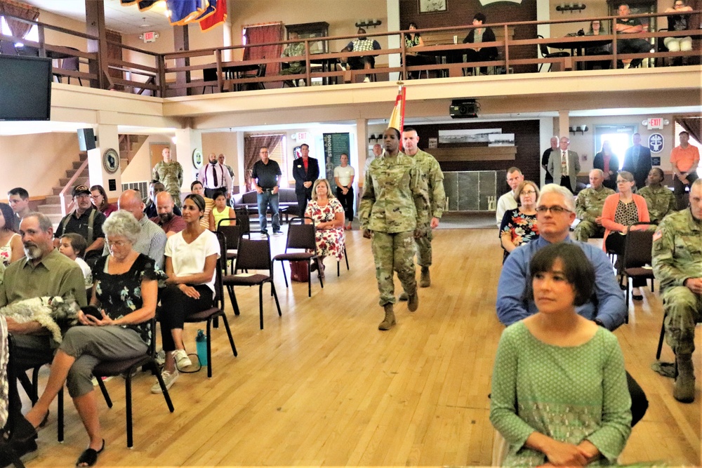 Fort McCoy Garrison welcomes new CSM during ceremony