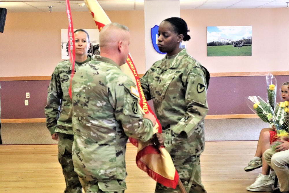 Fort McCoy Garrison welcomes new CSM during ceremony