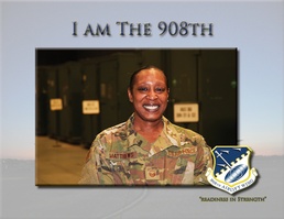 I am The 908th: Master Sgt. Vickey Matthews