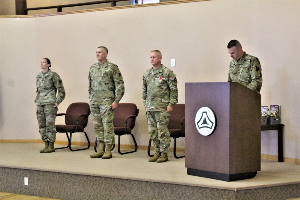 Former Fort McCoy CSM receives Legion of Merit