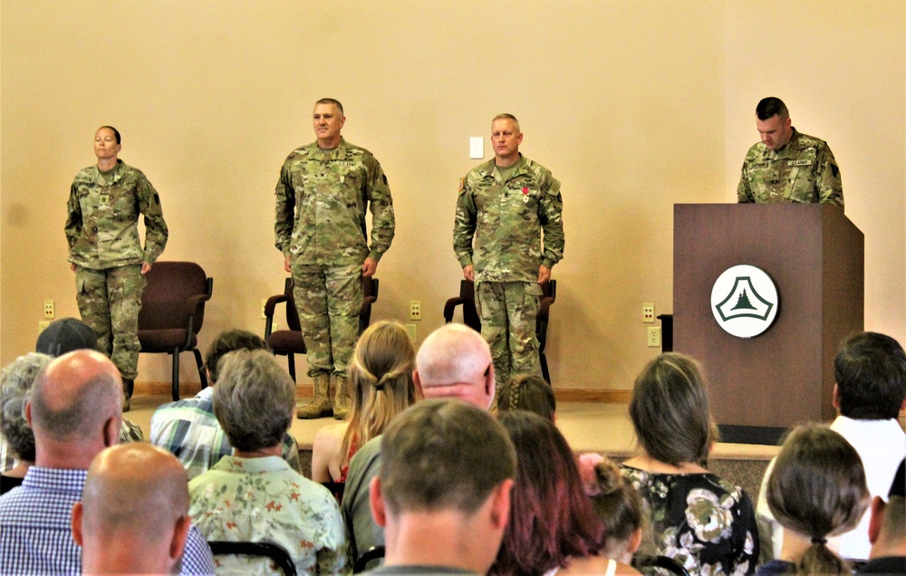 Former Fort McCoy CSM receives Legion of Merit