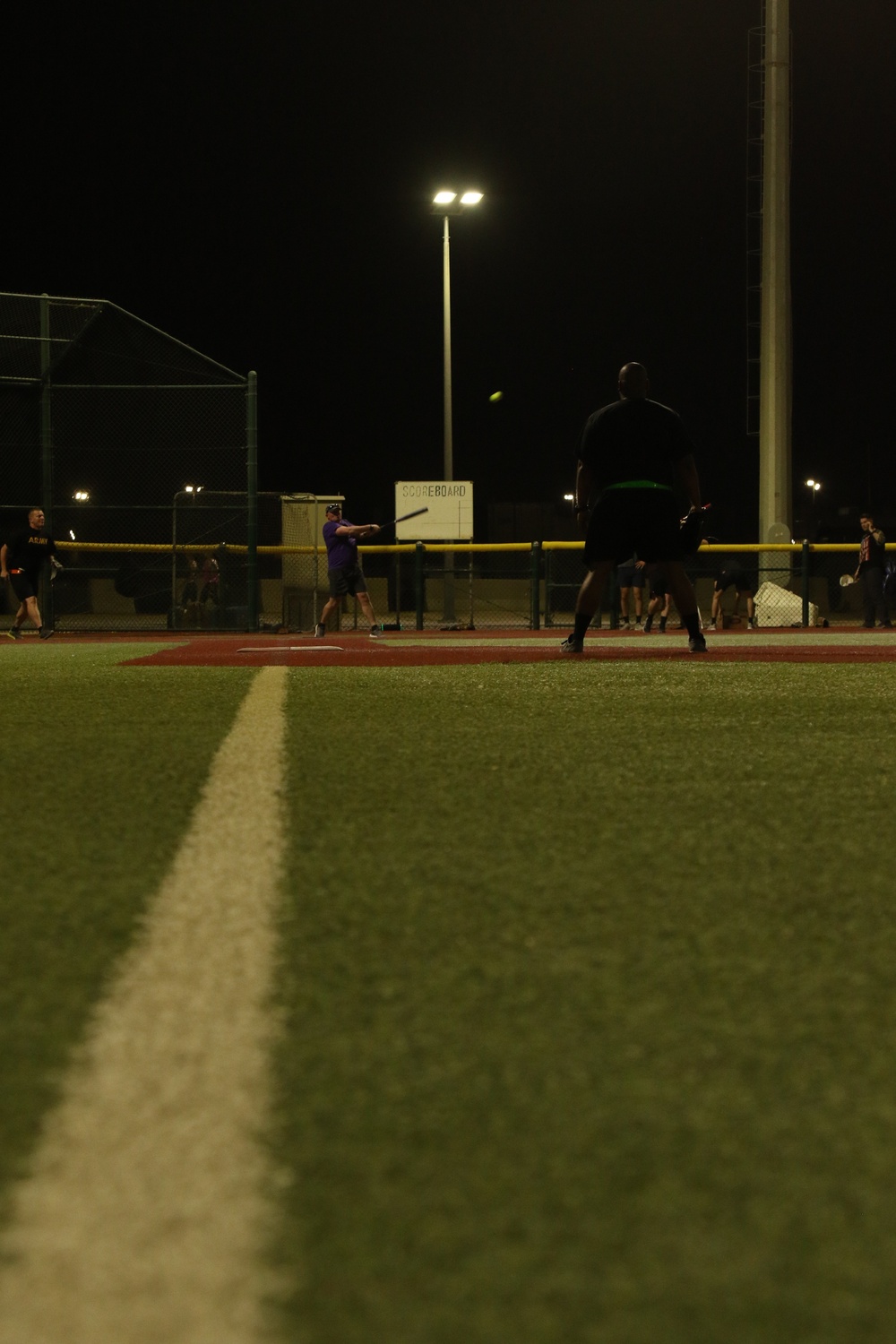 3rd Division Sustainment Brigade Softball Scrimmage