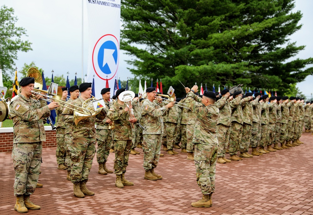 1st Theater Sustainment Command Change of Command Ceremony