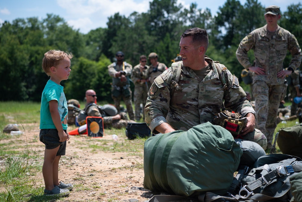 93d AGOW Airborne Training Operation