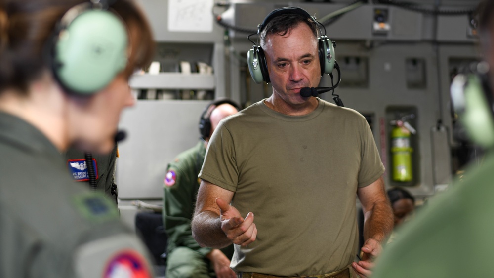 183rd Aeromedical Evacuation Squadron conducts training aboard C-17 Globemaster III