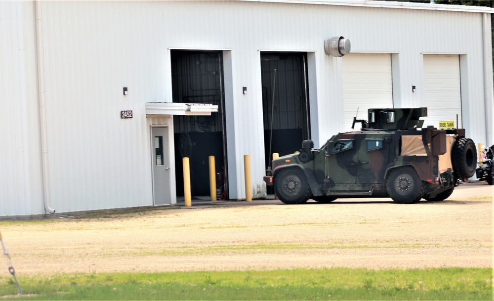 JLTV operations at Fort McCoy