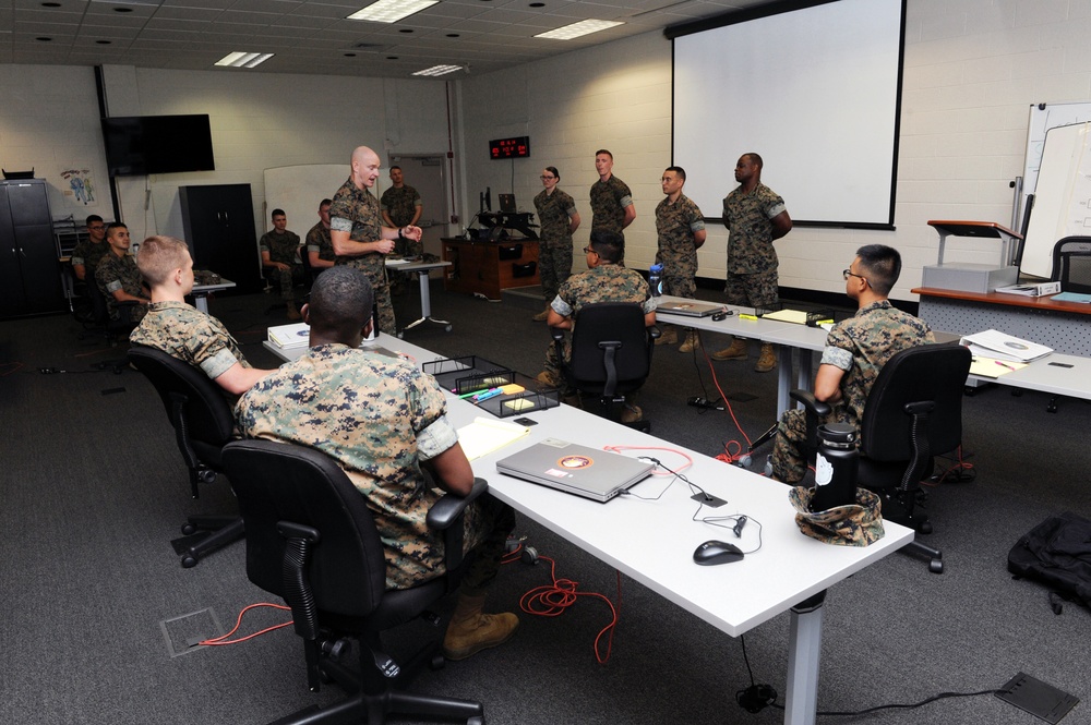 Sergeant Major of the Marine Corps visits Expeditionary Warfare Training Group, Atlantic