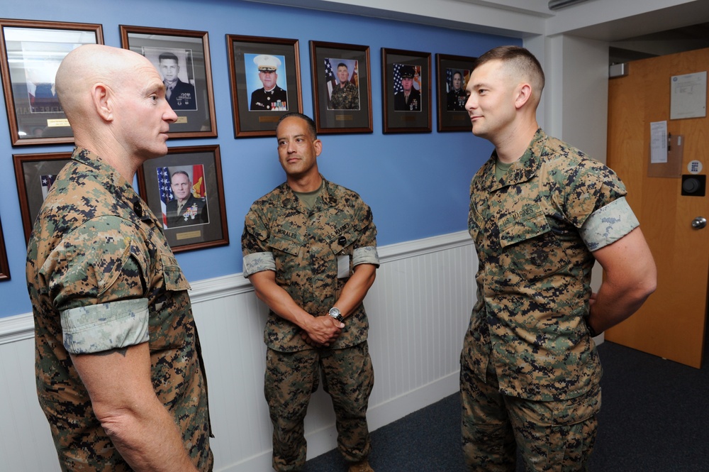 Sergeant Major of the Marine Corps visits Expeditionary Warfare Training Group, Atlantic