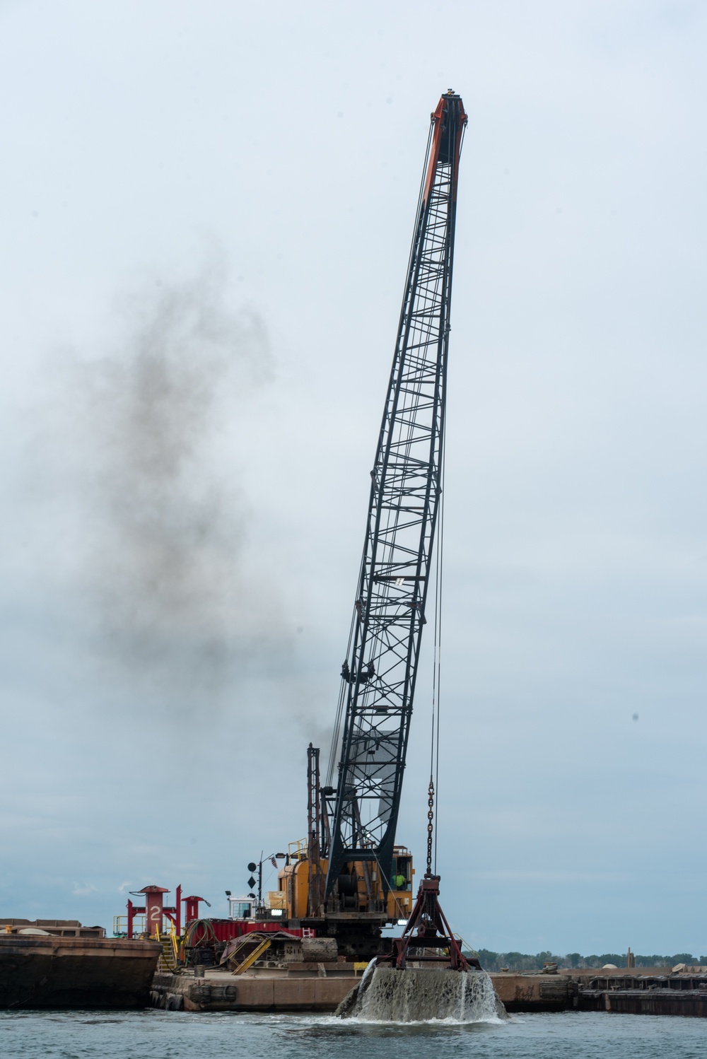 Erie Harbor dredging 2021