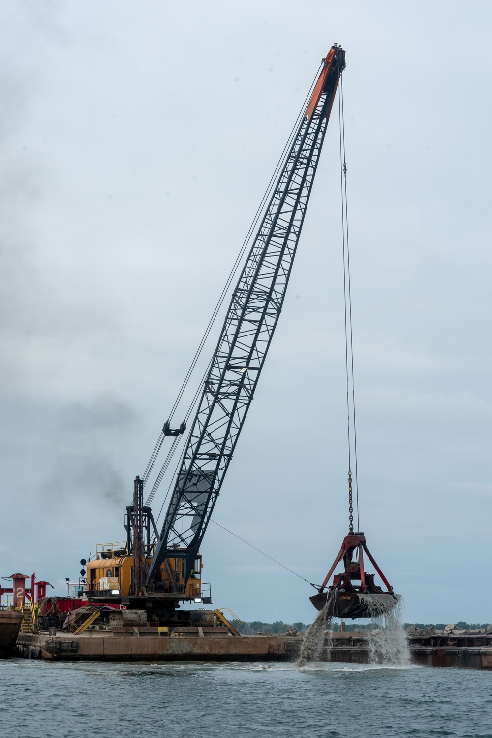 Erie Harbor dredging 2021